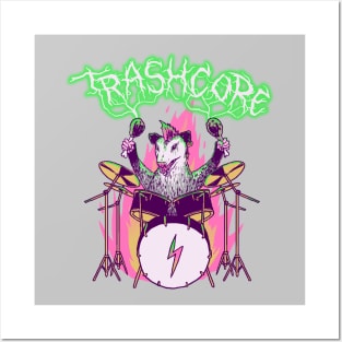 Trashcore Posters and Art